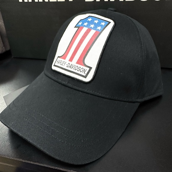Harley-Davidson® Women's #1 Patch Baseball Cap - Picture 2 of 4